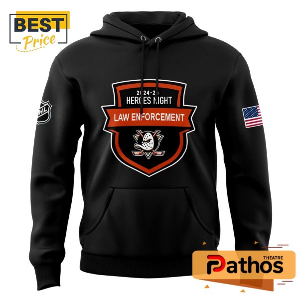 Anaheim Ducks x Law Enforcement Appreciation Night Hoodie