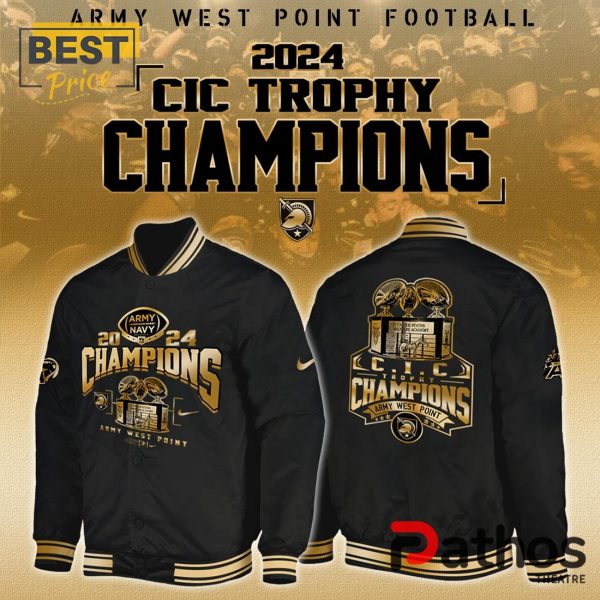 Army West Point x CIC Trophy Champions Baseball Jacket