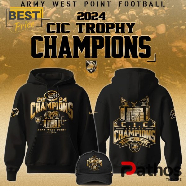 Army West Point x CIC Trophy Champions Hoodie, Jogger, Cap