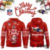 Baltimore Ravens 2024 Merry Christmas Pullover Hoodie