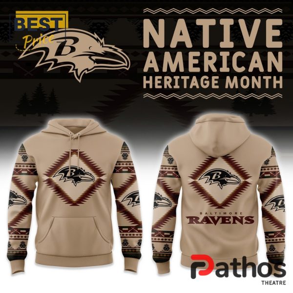 Baltimore Ravens NFL America Native Hoodie, Jogger, Cap