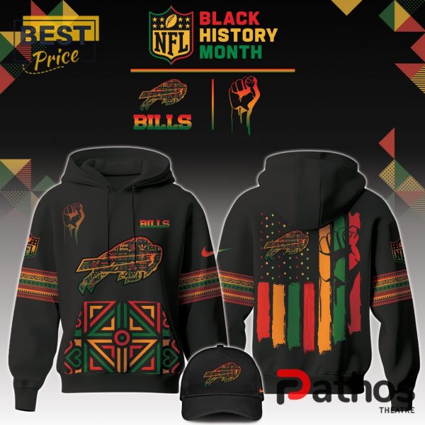 Buffalo Bills Black History Month 2024 Hoodie, Jogger, Cap