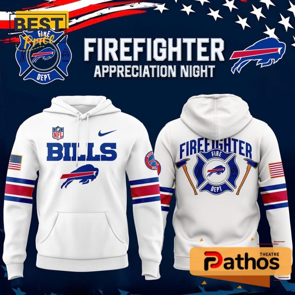 Buffalo Bills x Firefighter Appreciation Night Hoodie