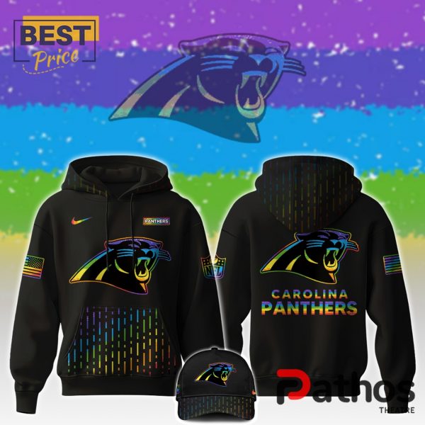 Carolina Panthers Happy Pride Month 2024 Hoodie, Jogger, Cap