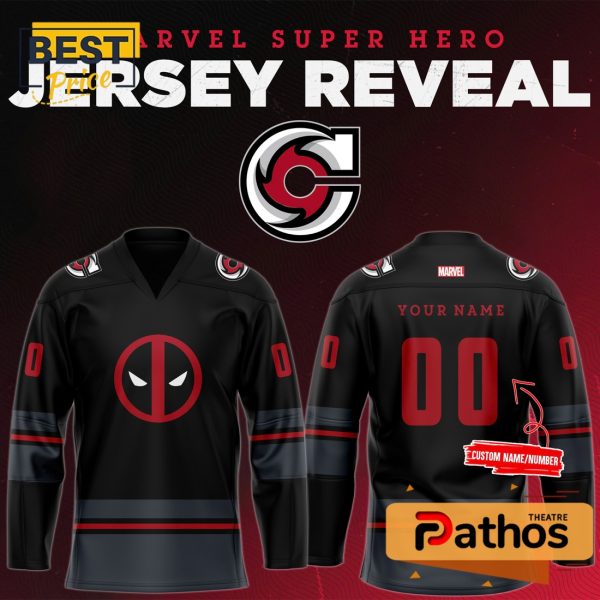 Cincinnati Cyclones x Super Hero Night Deadpool Hockey Jersey