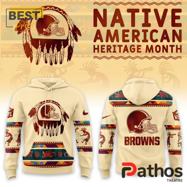 Cleveland Browns America Native Edition Hoodie, Jogger, Cap