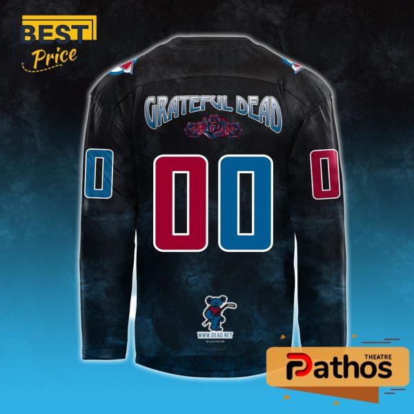 Colorado Avalanche x Grateful Dead Night 2024 Hockey Jersey