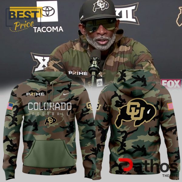 Colorado Buffaloes Football Military Appreciation Hoodie