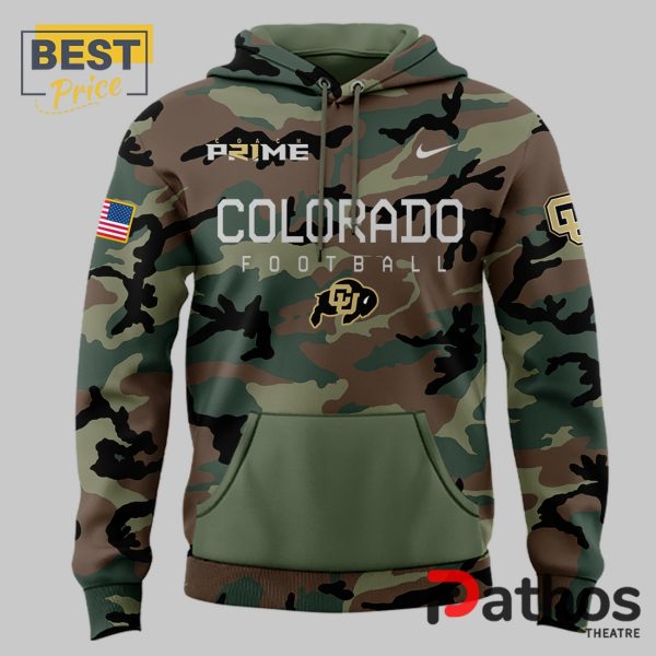 Colorado Buffaloes Football Military Appreciation Hoodie