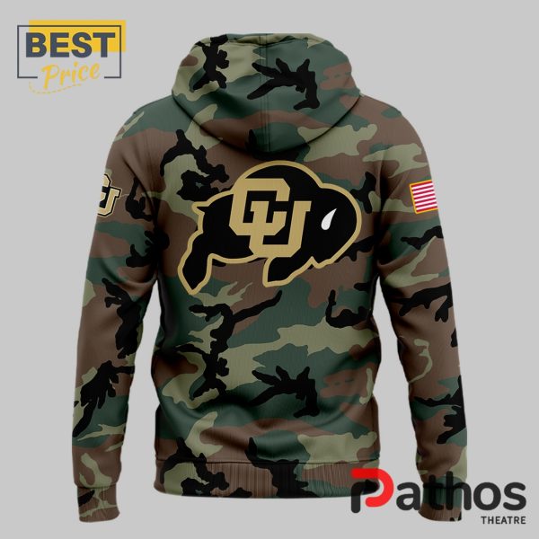 Colorado Buffaloes Football Military Appreciation Hoodie