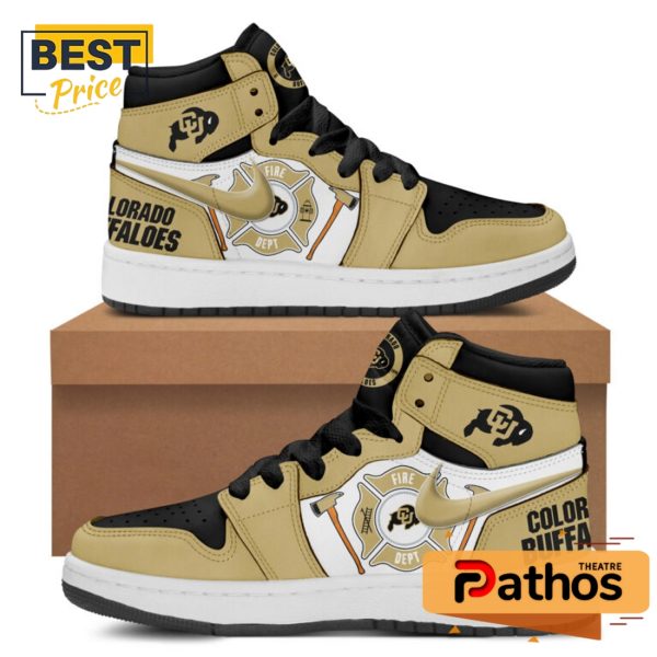 Colorado Buffaloes x Firefighter Appreciation Night Air Jordan 1 Hightop