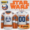 Custom New York Islanders x Star Wars Night Hockey Jersey