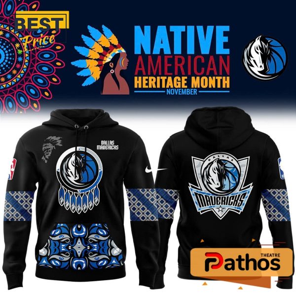 Dallas Mavericks 2024 Native American Heritage Month Hoodie