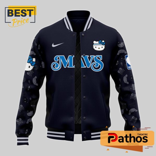 Dallas Mavericks x Hello Kitty Night Baseball Jacket