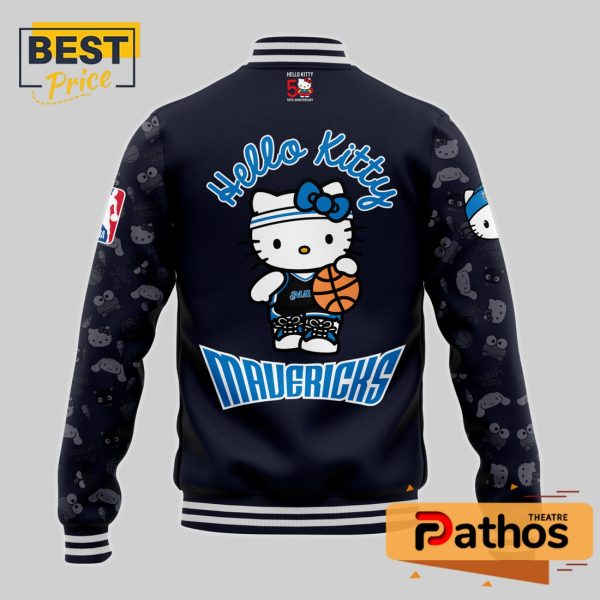 Dallas Mavericks x Hello Kitty Night Baseball Jacket