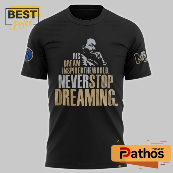 Dallas Mavericks x Martin Luther King Day Special Shirt