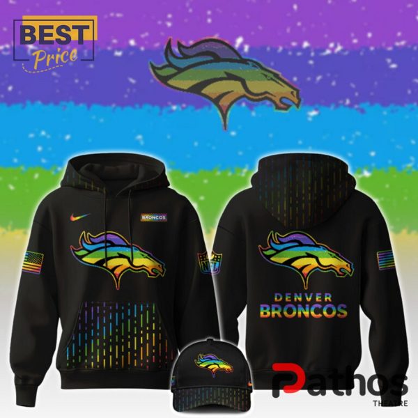 Denver Broncos Happy Pride Month 2024 Hoodie, Jogger, Cap