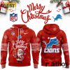 Detroit Lions 2024 Merry Christmas Pullover Hoodie