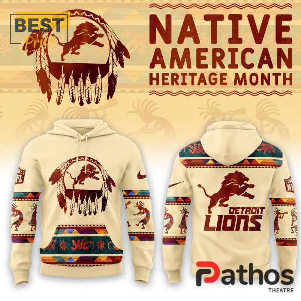 Detroit Lions America Native Edition Hoodie, Jogger, Cap