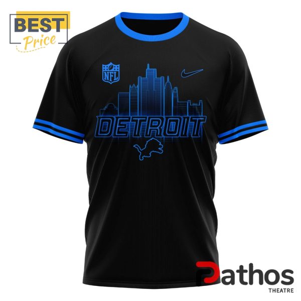 Detroit Lions Back In Black NFL T-Shirt, Cap