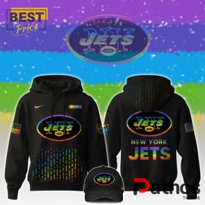 New York Jets Happy Pride Month 2024 Hoodie, Jogger, Cap