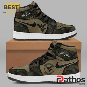 west virginia football veterans camo air jordan 1 hightop 1 8TpVs