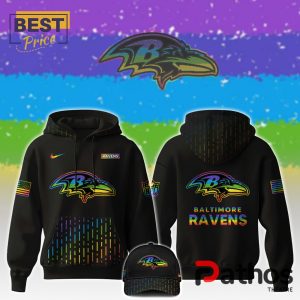 Baltimore Ravens Happy Pride Month 2024 Hoodie, Jogger, Cap