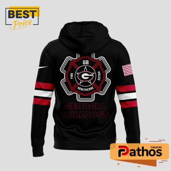 Georgia Bulldogs Football Firefighter Appreciation Night Hoodie, Cap