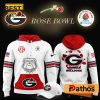 Georgia Bulldogs x Rose Bowl Game Hoodie, Cap