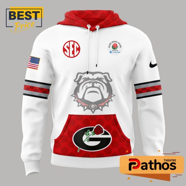 Georgia Bulldogs x Rose Bowl Game Hoodie, Cap