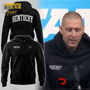 Coach Mark Edward Pope Kentucky Wildcats Hoodie