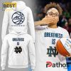 Greatness Is Notre Dame Women’s Basketball White Hoodie