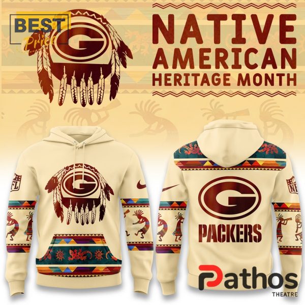 Green Bay Packers America Native Edition Hoodie, Jogger, Cap