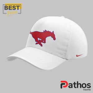 smu mustangs football white t shirt jogger cap 6 jSPhH