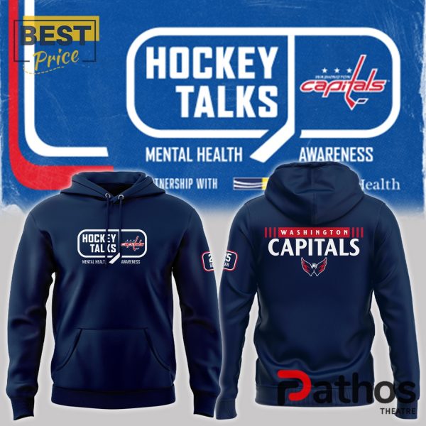 Hockey Talks Night Washington Capitals Hoodie