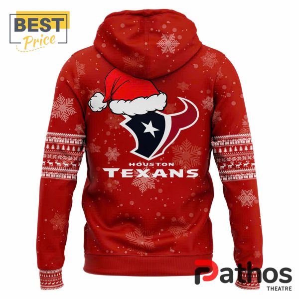 Houston Texans 2024 Merry Christmas Pullover Hoodie