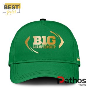 oregon ducks big ten champions green t shirt cap 4 M0TKM