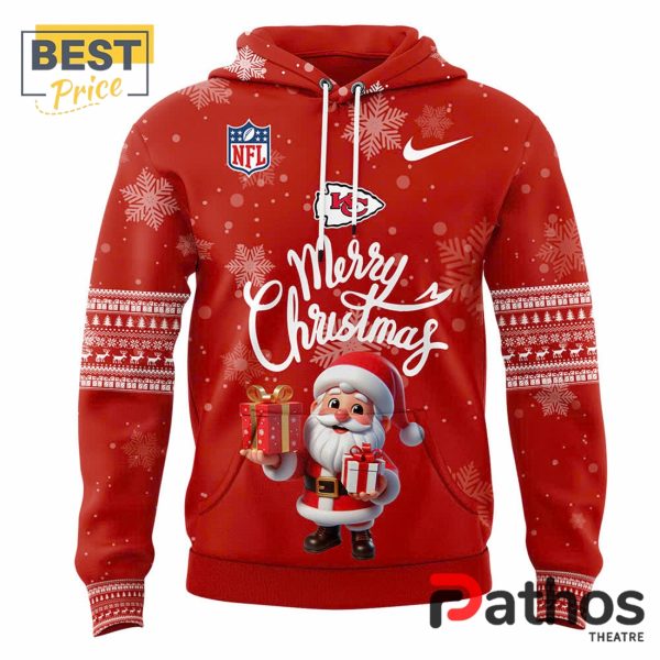 Kansas City Chiefs 2024 Merry Christmas Pullover Hoodie