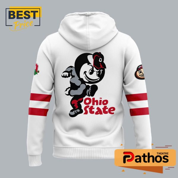 Men’s Ohio State Buckeyes Nike White Game Hoodie