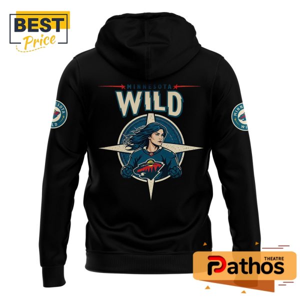 Minnesota Wild x 2025 Women Of The North Night Hoodie