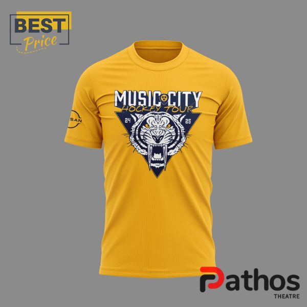 Nashville Predators Music City Hockey Tour 24 25 Hoodie