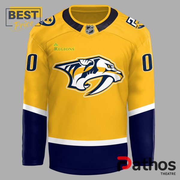 Nashville Predators Team Hockey NHL Hockey Jersey