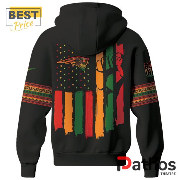 New England Patriots Black History Month 2024 Hoodie, Jogger, Cap