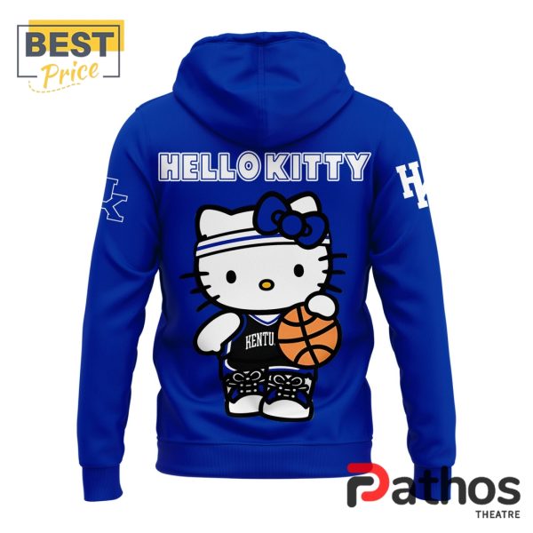 New Hello Kitty x Kentucky Wildcats Navy Hoodie