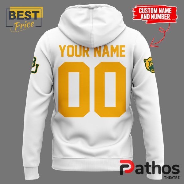 New Texas Bowl Baylor Bears Football White Hoodie