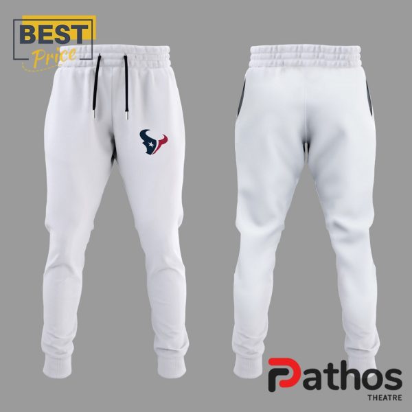 NFL Houston Texans 2024 White Hoodie, Jogger