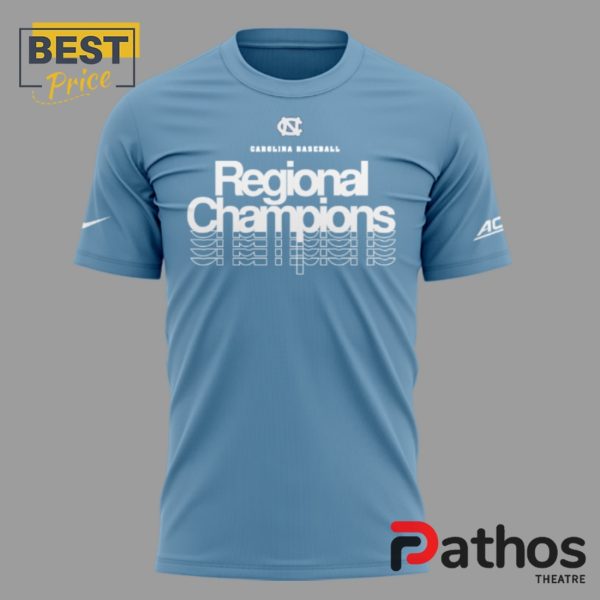 North Carolina Baseball Regional Champions Blue Hoodie