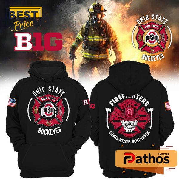 Ohio State Buckeyes x Firefighter Appreciation Night Hoodie