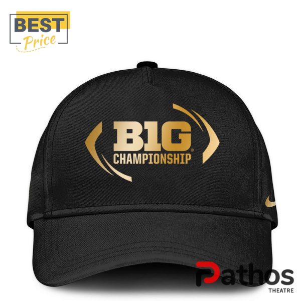 Oregon Ducks Big Ten Champions Black T-Shirt, Cap