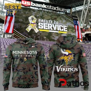 Salute to Service Edition Minnesota Vikings Hoodie